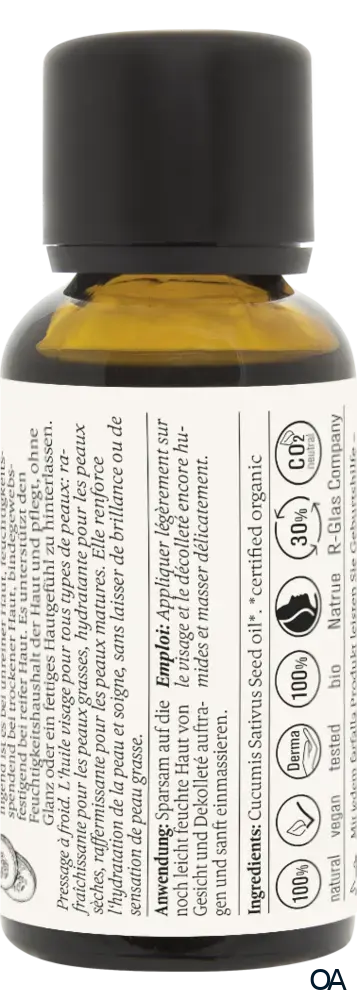 Farfalla Gurkensamen, Bio-Pflegeöl, Feuchtigkeit Farfalla Gurkensamen, Bio-Pflegeöl, Feuchtigkeit