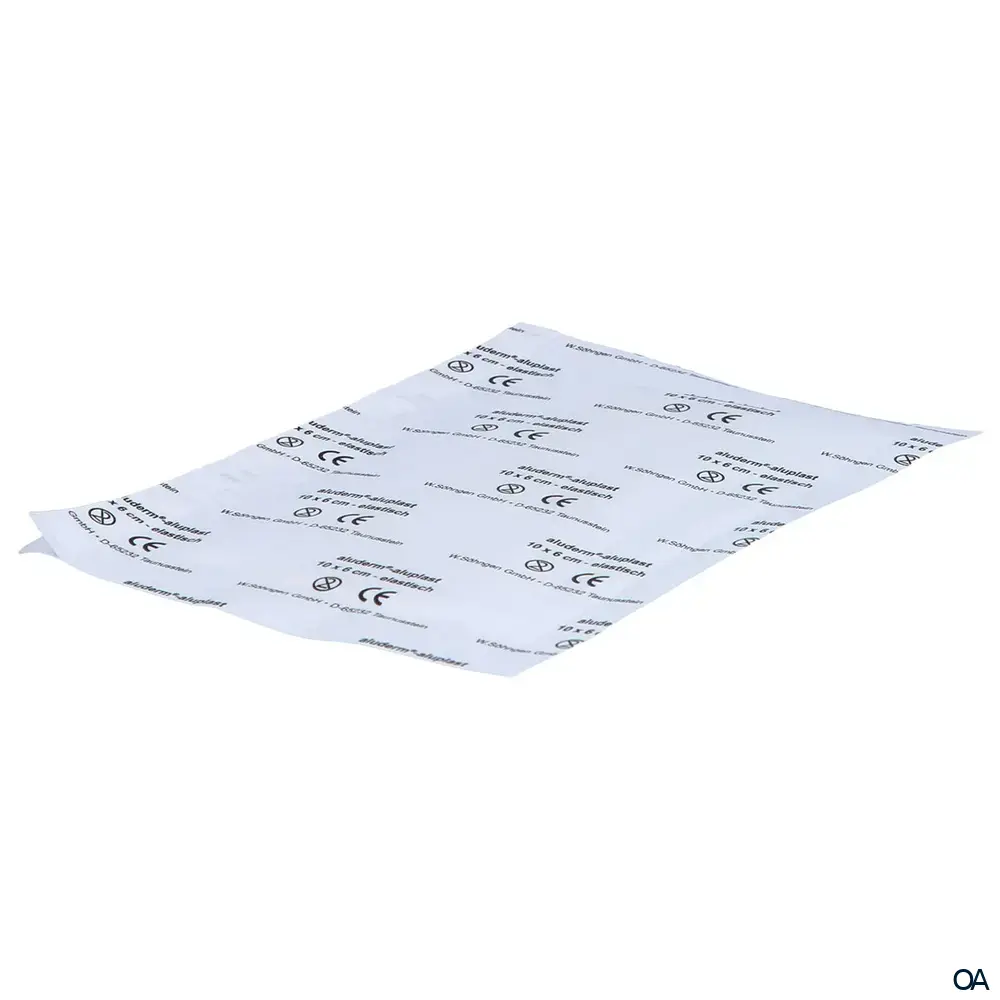aluderm®-aluplast Wundschnellverband elastisch, 10 x 6 cm