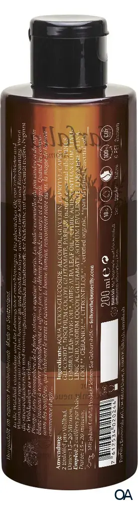 Farfalla Beschützt sein, Waldzauber Schaumbad