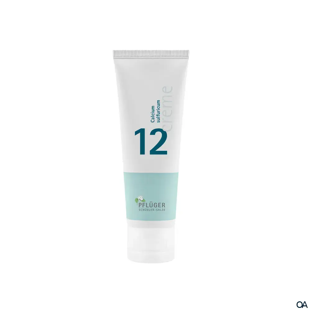 PFLÜGER Schüßler-Salz Nr. 12 Calcium sulfuricum D4 Creme