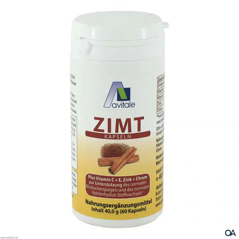Avitale Zimt 500 mg Kapseln Avitale Zimt 500 mg Kapseln