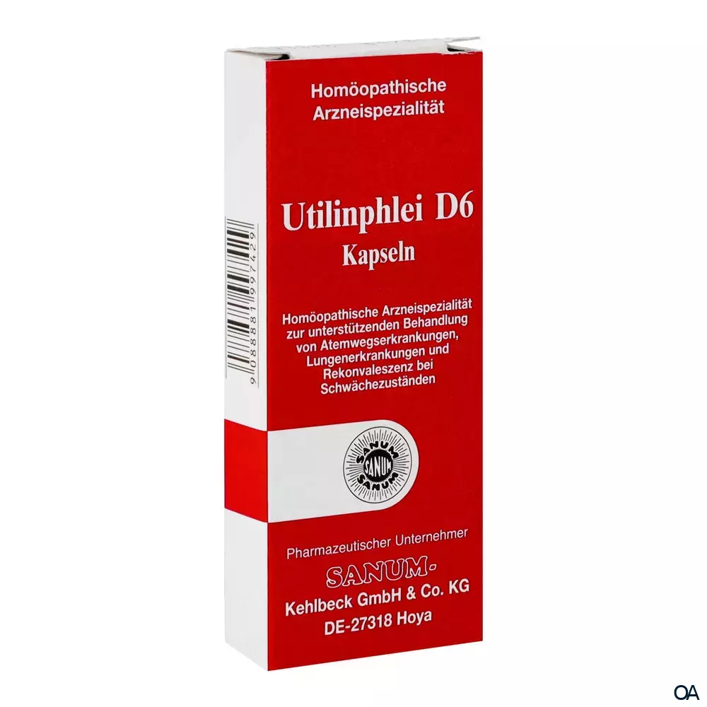 Utilinphlei D6 Kapseln Utilinphlei D6 Kapseln