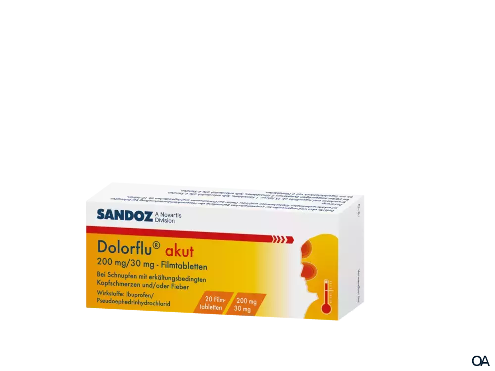 Dolorflu® akut 200 mg/30 mg Filmtabletten Dolorflu® akut 200 mg/30 mg Filmtabletten