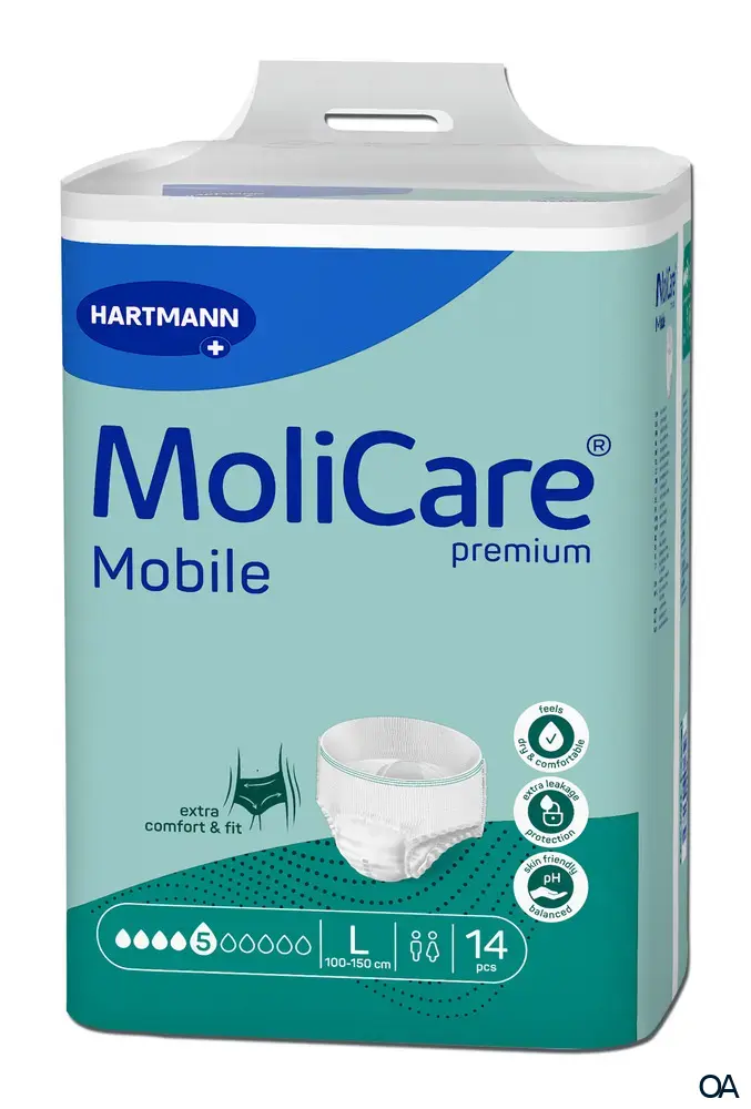 MoliCare® premium Mobile 5 Tropfen Inkontinenzhöschen - Größe L