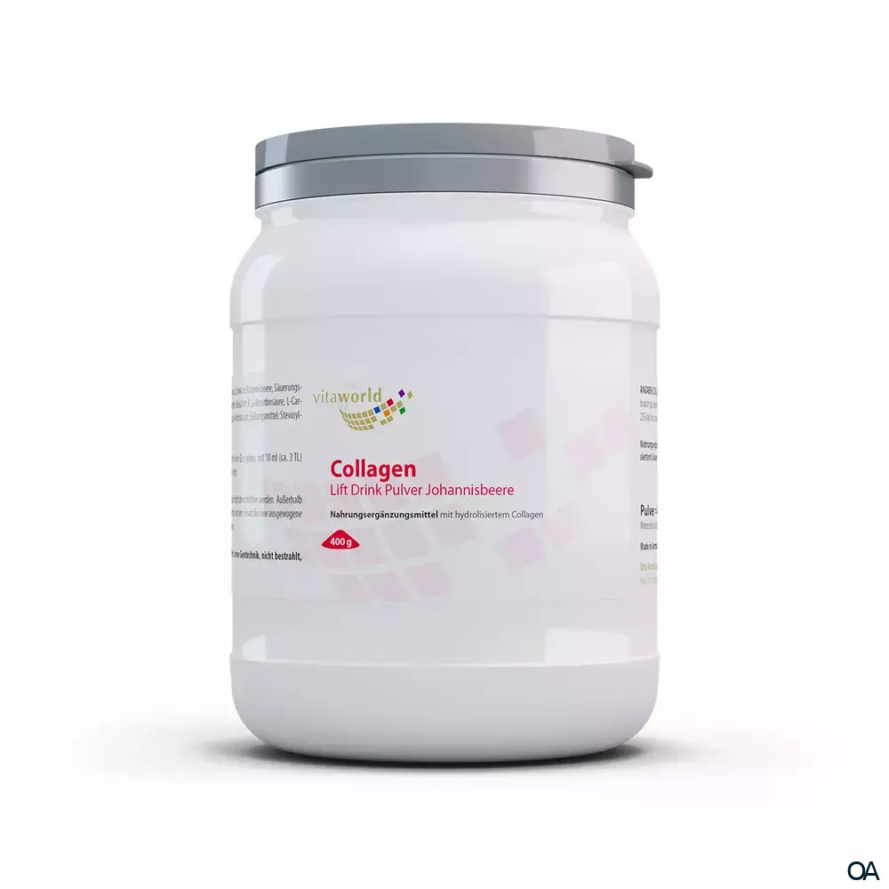 Vitaworld Collagen Lift Drink Pulver Johannisbeere Vitaworld Collagen Lift Drink Pulver Johannisbeere