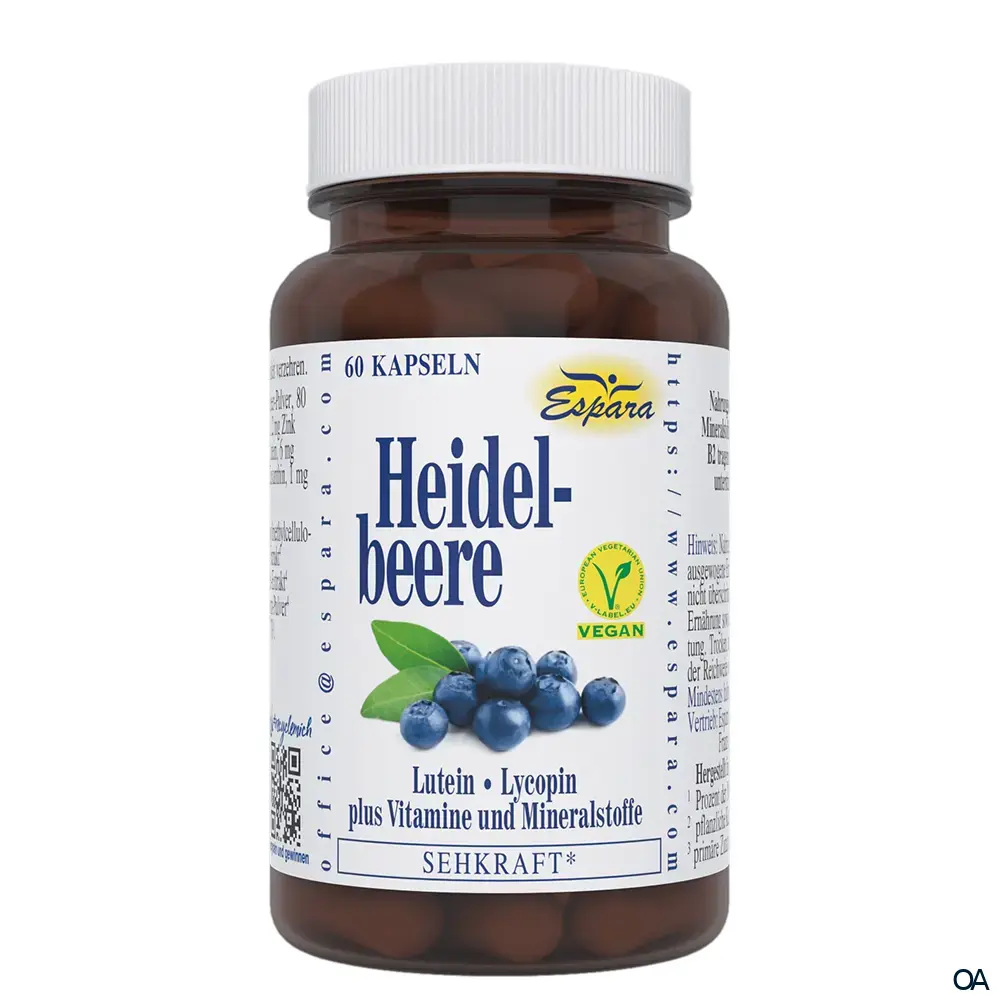 Espara Heidelbeere Kapseln