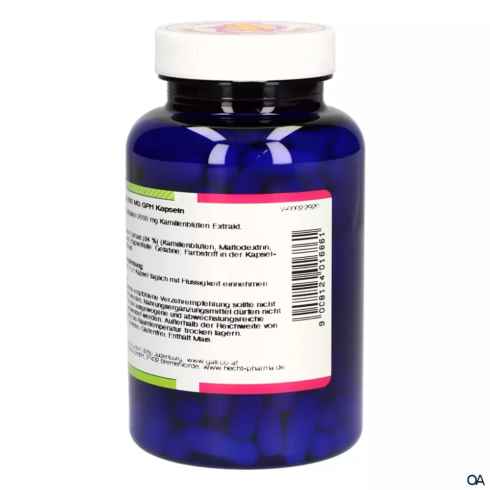 Gall Pharma Kamille 500 mg Kapseln