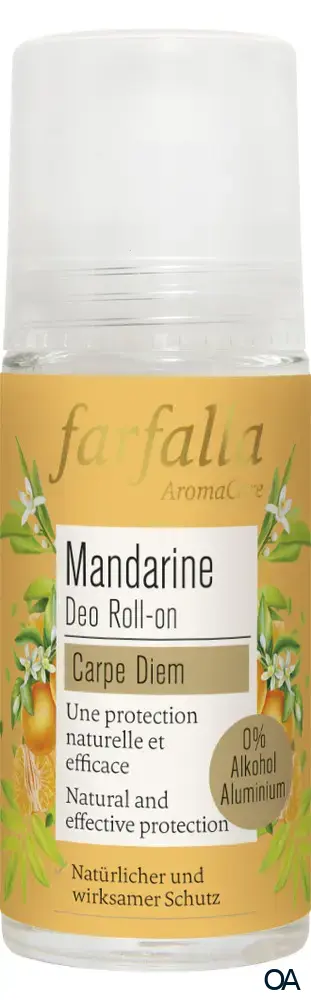 Farfalla Mandarine, Zitrusfrischer Deo Roll-on