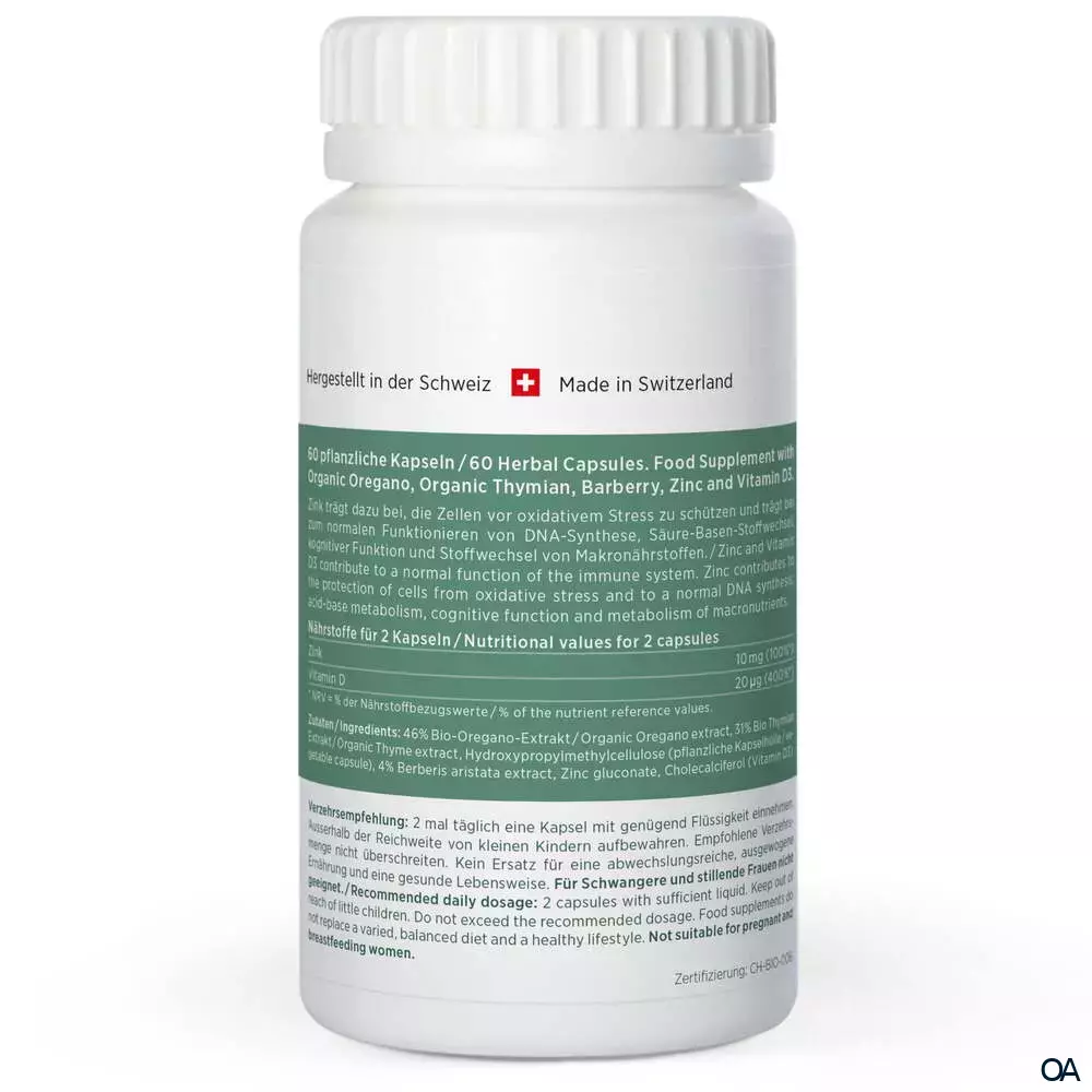 Kingnature Oregano Vida Kapseln