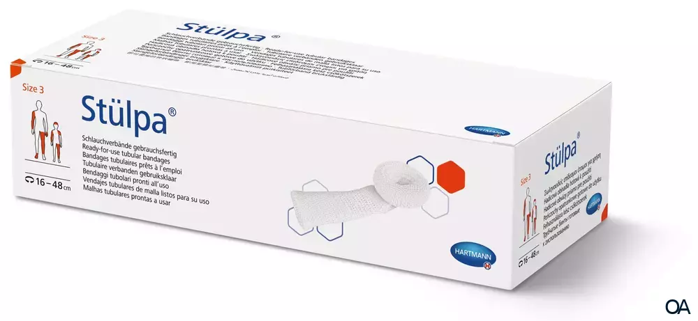 Stülpa® Fertigverbände für Fuß, Kinderkopf, Achselhöhle, Größe 3
