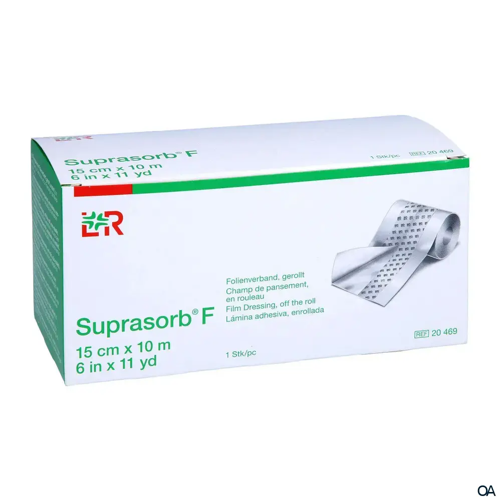 Suprasorb® F Folienverband gerollt, unsteril, 15 cm x 10 m