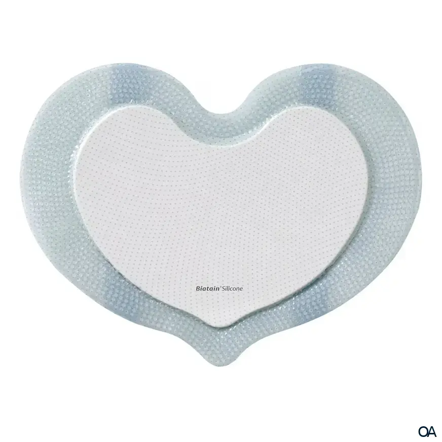 Biatain® Silicone Sakrum Schaumverband steril, 15 x 19 cm