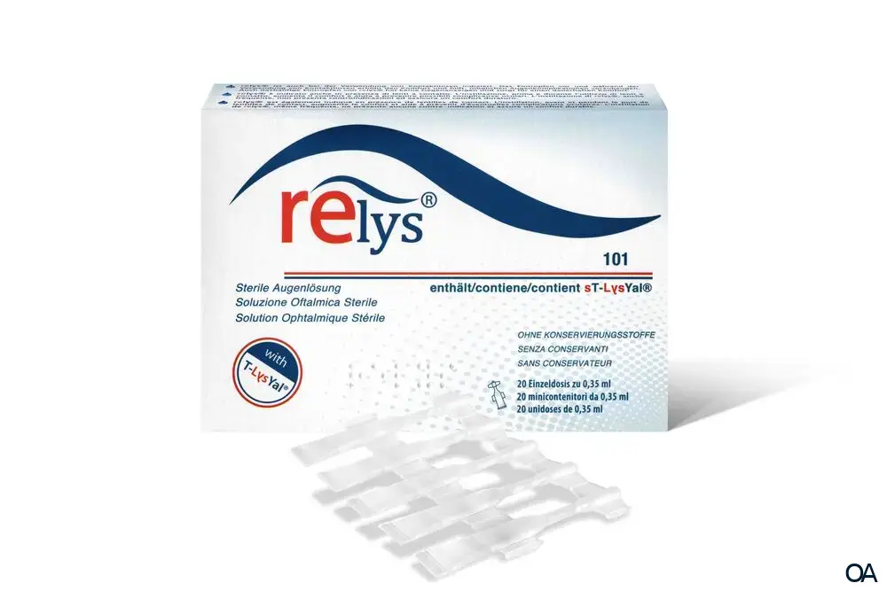 RELYS® Augentropfen Einzeldosen á 0,35 ml RELYS® Augentropfen Einzeldosen á 0,35 ml