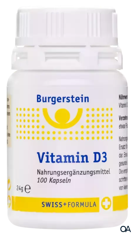 Burgerstein Vitamin D3 600 I.E. Kapseln Burgerstein Vitamin D3 600 I.E. Kapseln