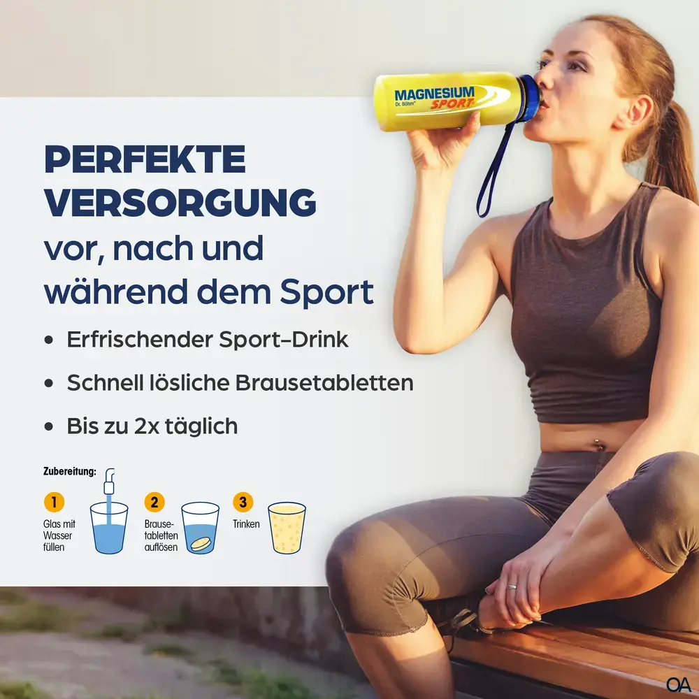 Dr. Böhm® Magnesium Sport® Brausetabletten