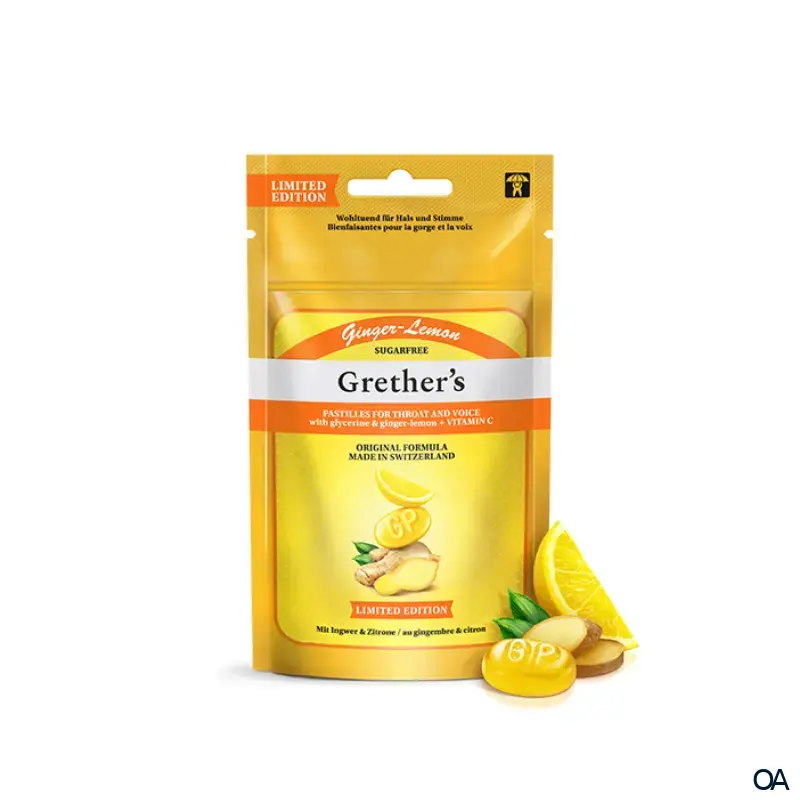 Grether’s Ginger Lemon Weichpastillen Grether’s Ginger Lemon Weichpastillen