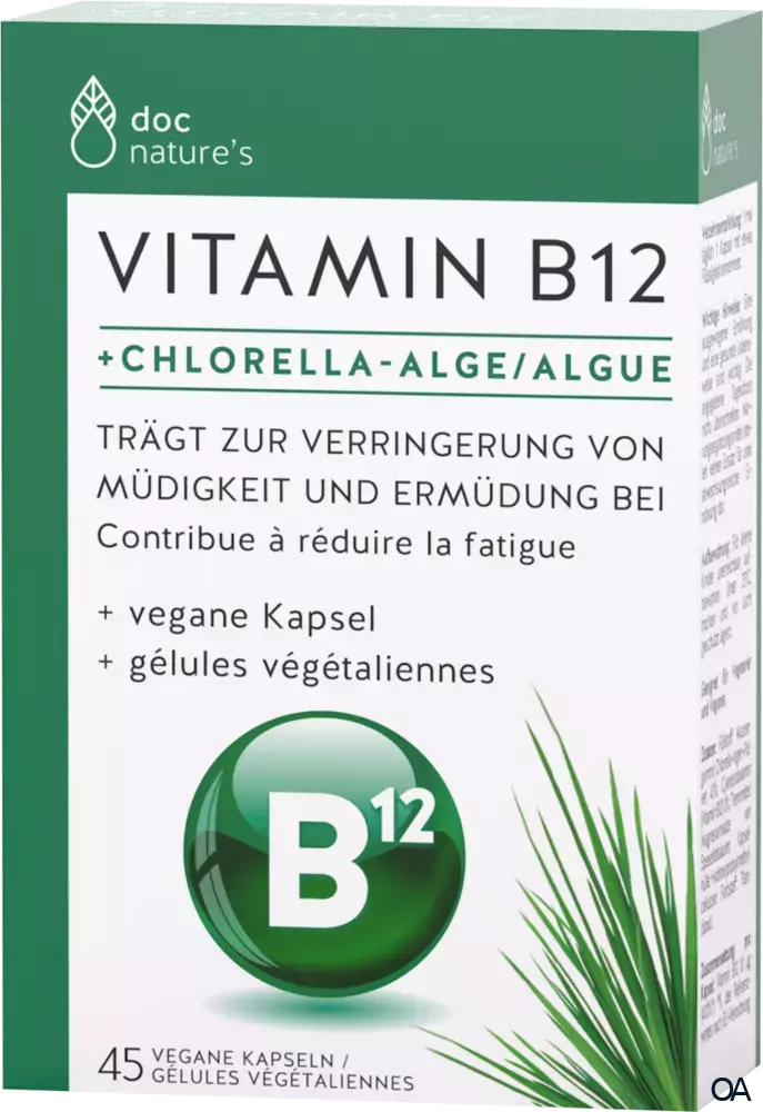 doc nature’s Vitamin B12 + Chlorella-Alge doc nature’s Vitamin B12 + Chlorella-Alge
