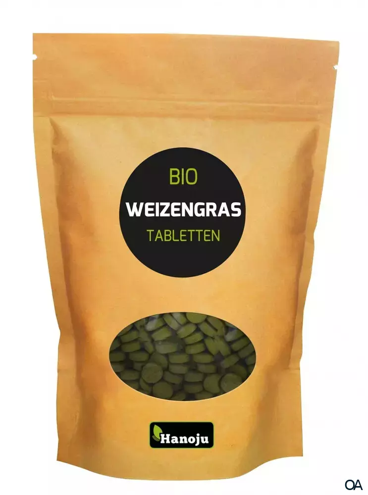 Hanoju Bio Weizengras 500 mg Hanoju Bio Weizengras 500 mg