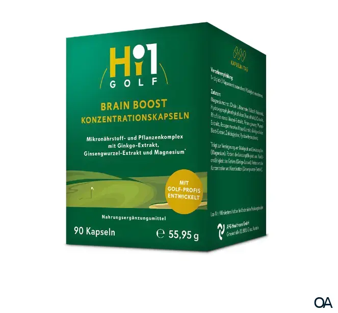 Hi1 GOLF Brain Boost Konzentrationskapseln Hi1 GOLF Brain Boost Konzentrationskapseln