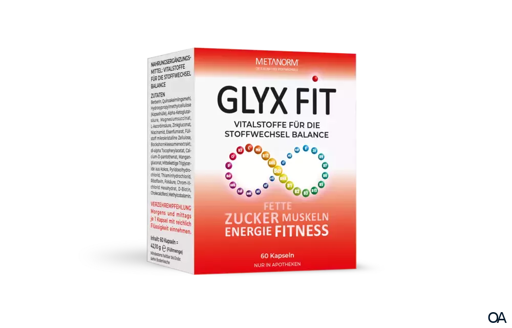 METANORM® GLYX FIT Kapseln METANORM® GLYX FIT Kapseln