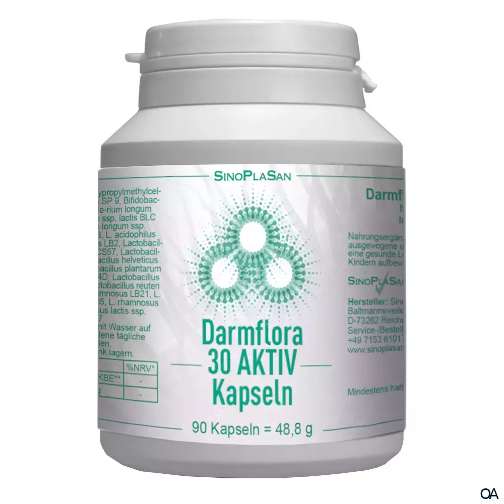 SinoPlaSan Darmflora 30 AKTIV Kapseln SinoPlaSan Darmflora 30 AKTIV Kapseln