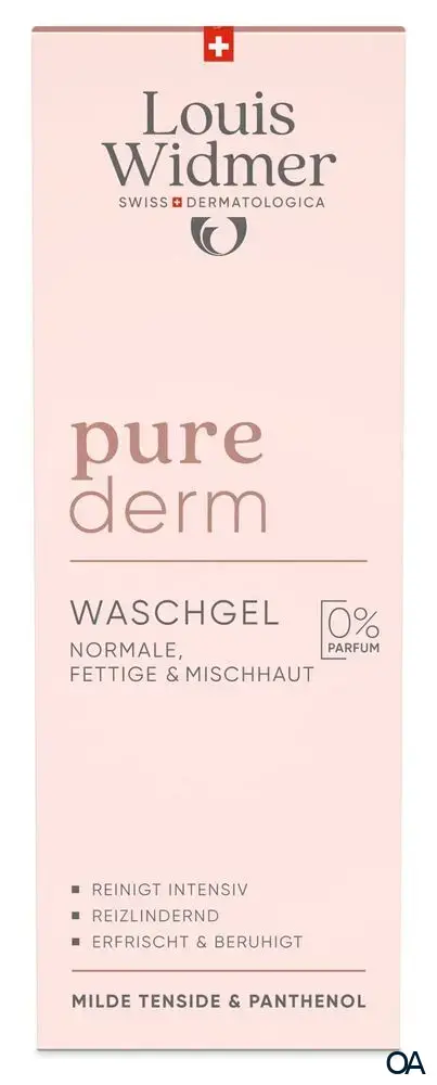 Louis Widmer purederm Waschgel - ohne Parfum Louis Widmer purederm Waschgel - ohne Parfum