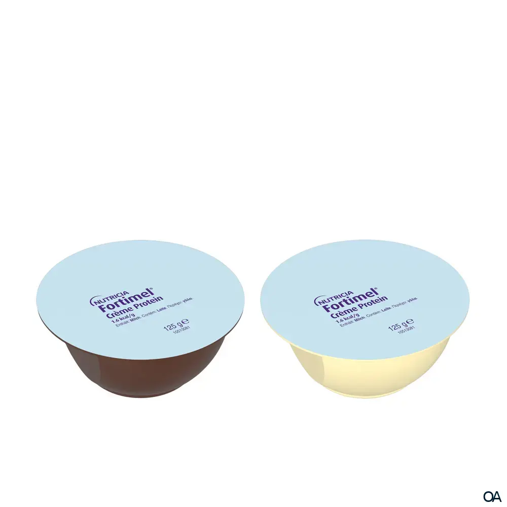 Nutricia Fortimel Creme Protein Mischkarton süß sortiert - 125 g Nutricia Fortimel Creme Protein Mischkarton süß sortiert - 125 g