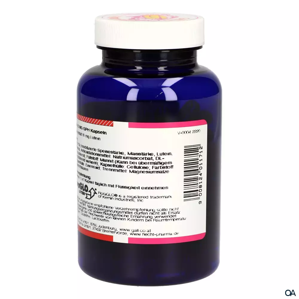 Gall Pharma Lutein 10 mg Kapseln
