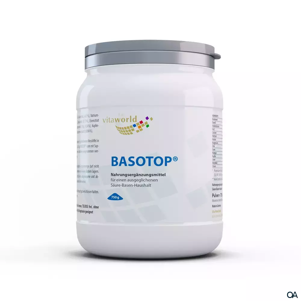 Vitaworld BASOTOP Balance Basenpulver Vitaworld BASOTOP Balance Basenpulver