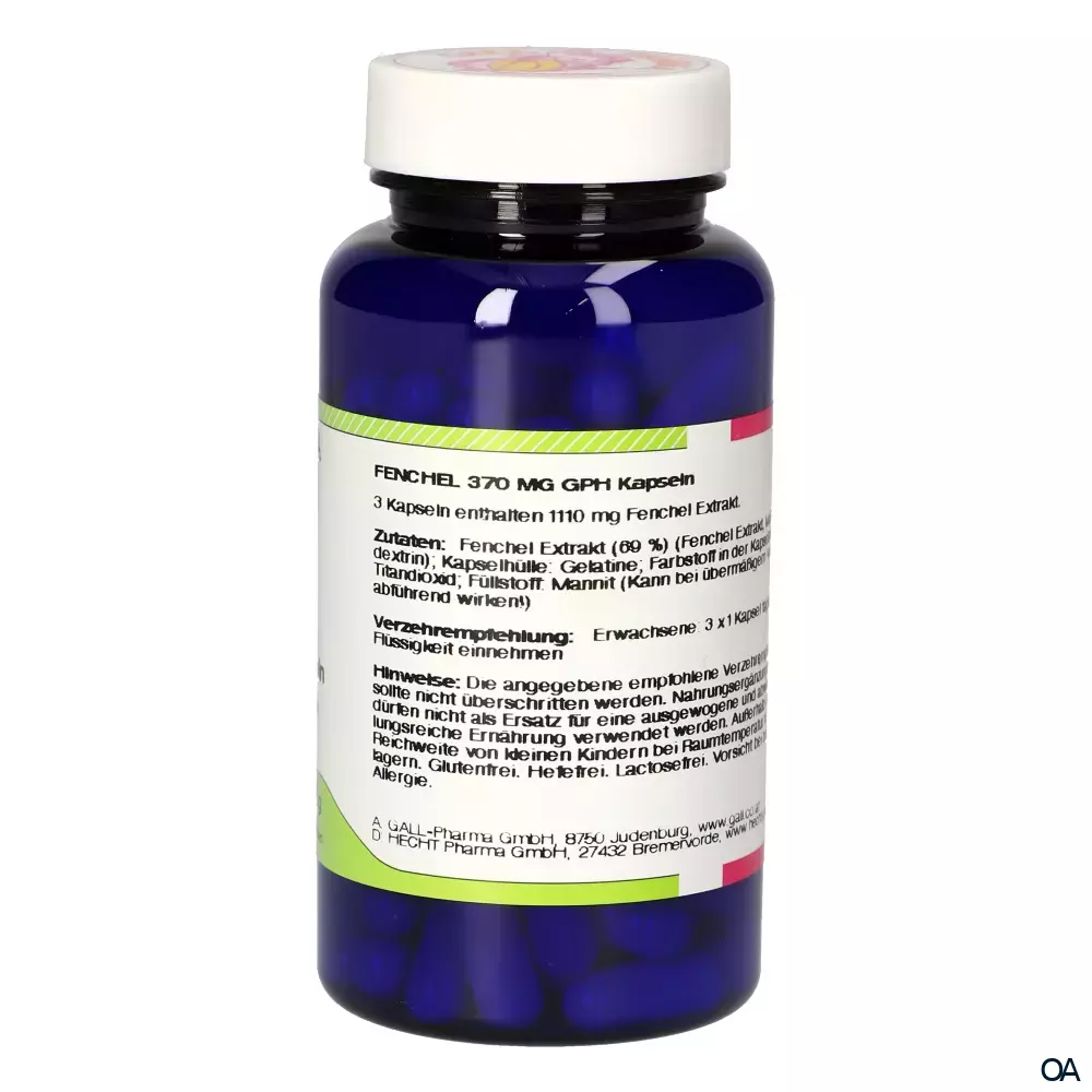 Gall Pharma Fenchel 370 mg Kapseln Gall Pharma Fenchel 370 mg Kapseln