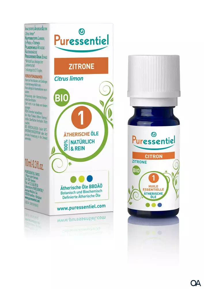 Puressentiel Zitrone Bio Ätherisches Öl Puressentiel Zitrone Bio Ätherisches Öl