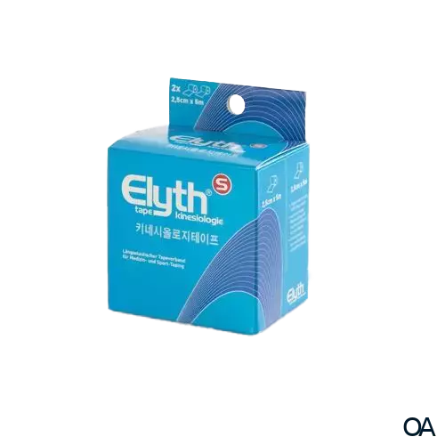 ELYTH Tape Kinesiologie 2,5 cm x 5 m - Blau