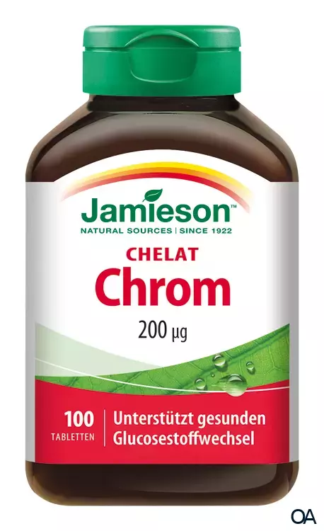 Jamieson Chrom 200 μg Chelat Tabletten Jamieson Chrom 200 μg Chelat Tabletten