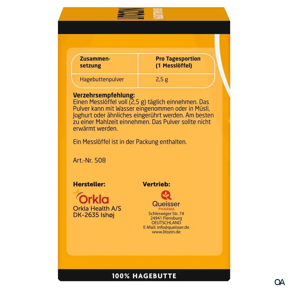 Litozin® Hagebuttenpulver