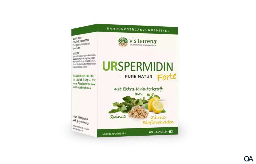 vis terrena® UR SPERMIDIN FORTE Kapseln vis terrena® UR SPERMIDIN FORTE Kapseln