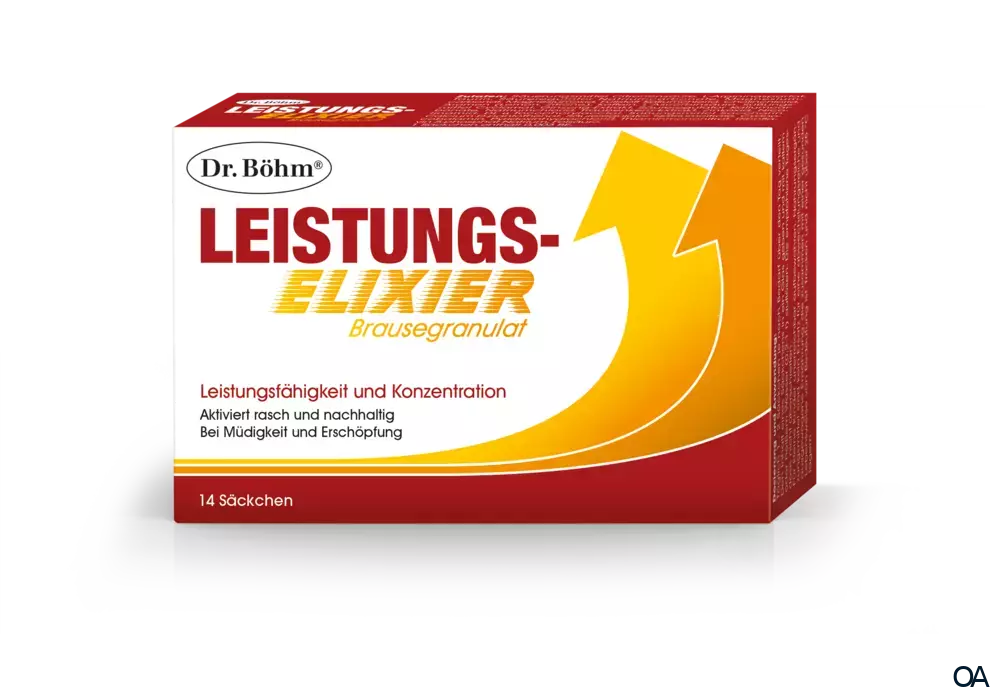 Dr. Böhm® Leistungselixier Brausegranulat Sachets Dr. Böhm® Leistungselixier Brausegranulat Sachets