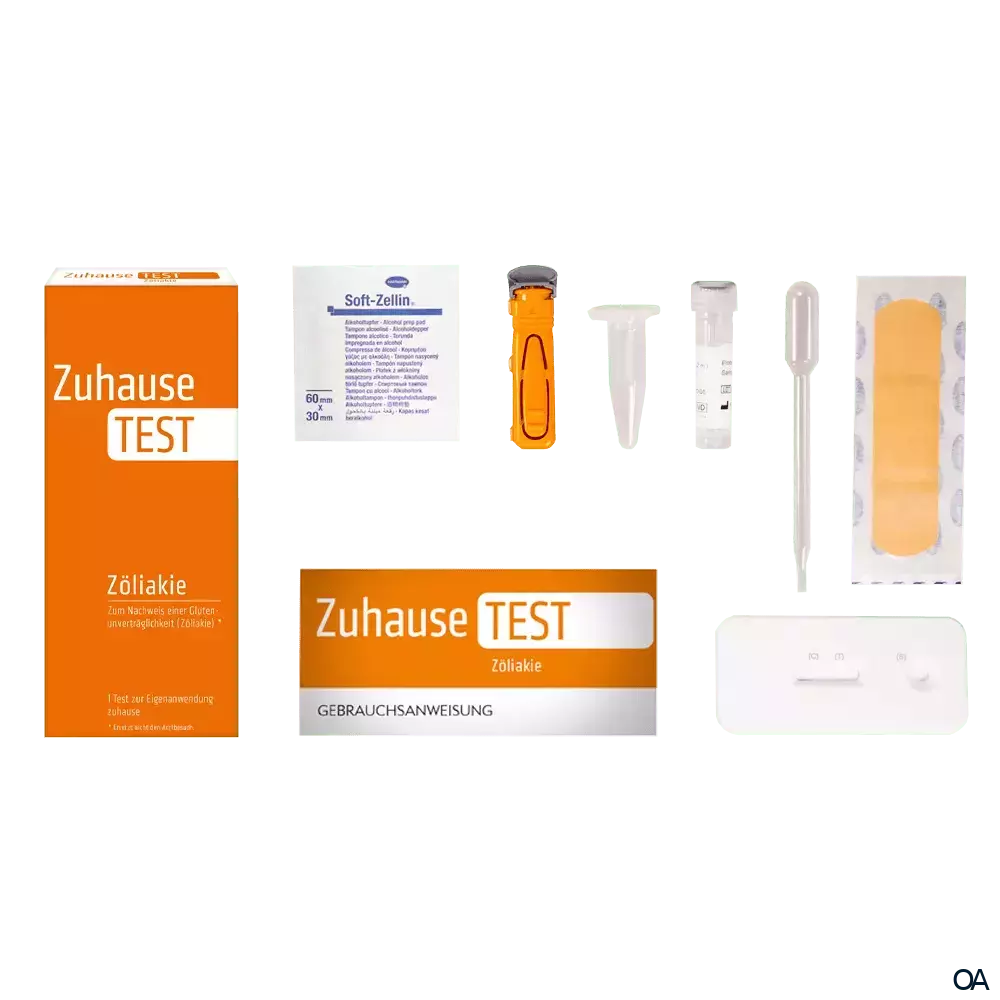 ZuhauseTEST Zöliakie Schnelltest-Kit ZuhauseTEST Zöliakie Schnelltest-Kit