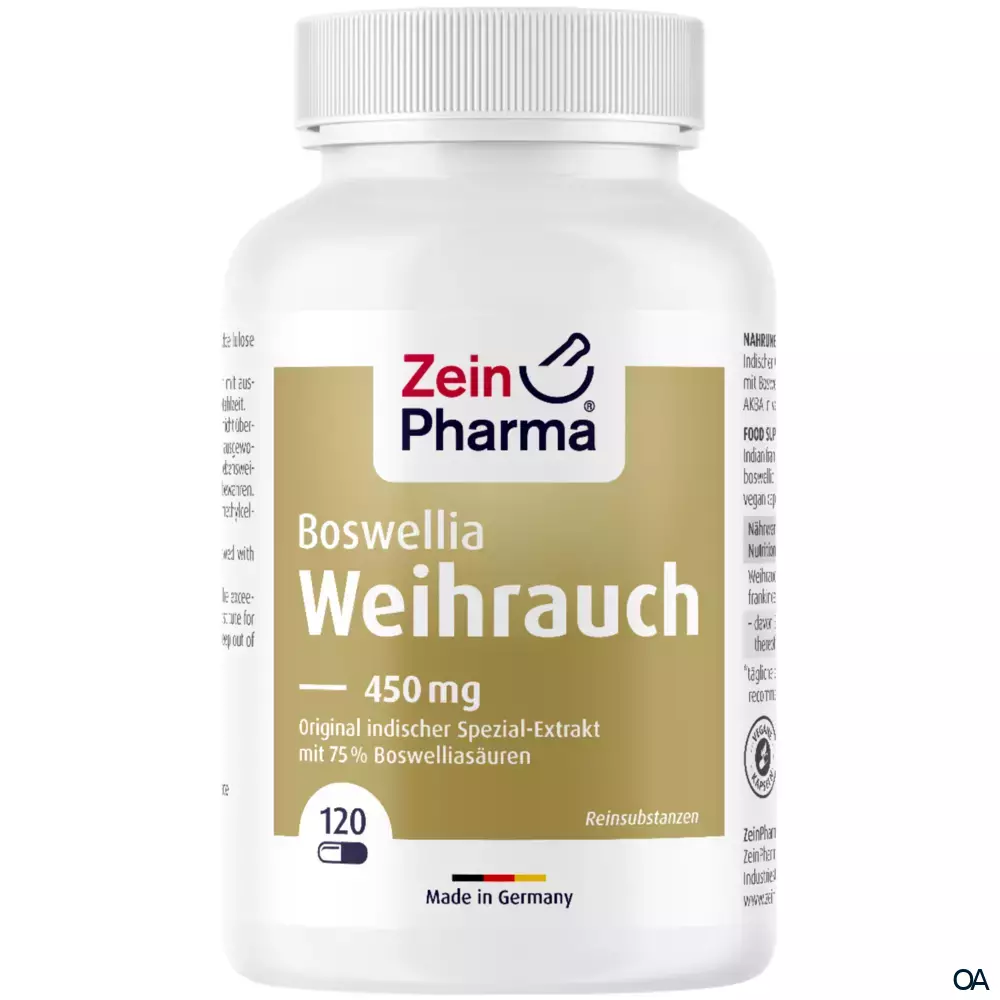 ZeinPharma Weihrauch Boswellia 450 mg Kapseln