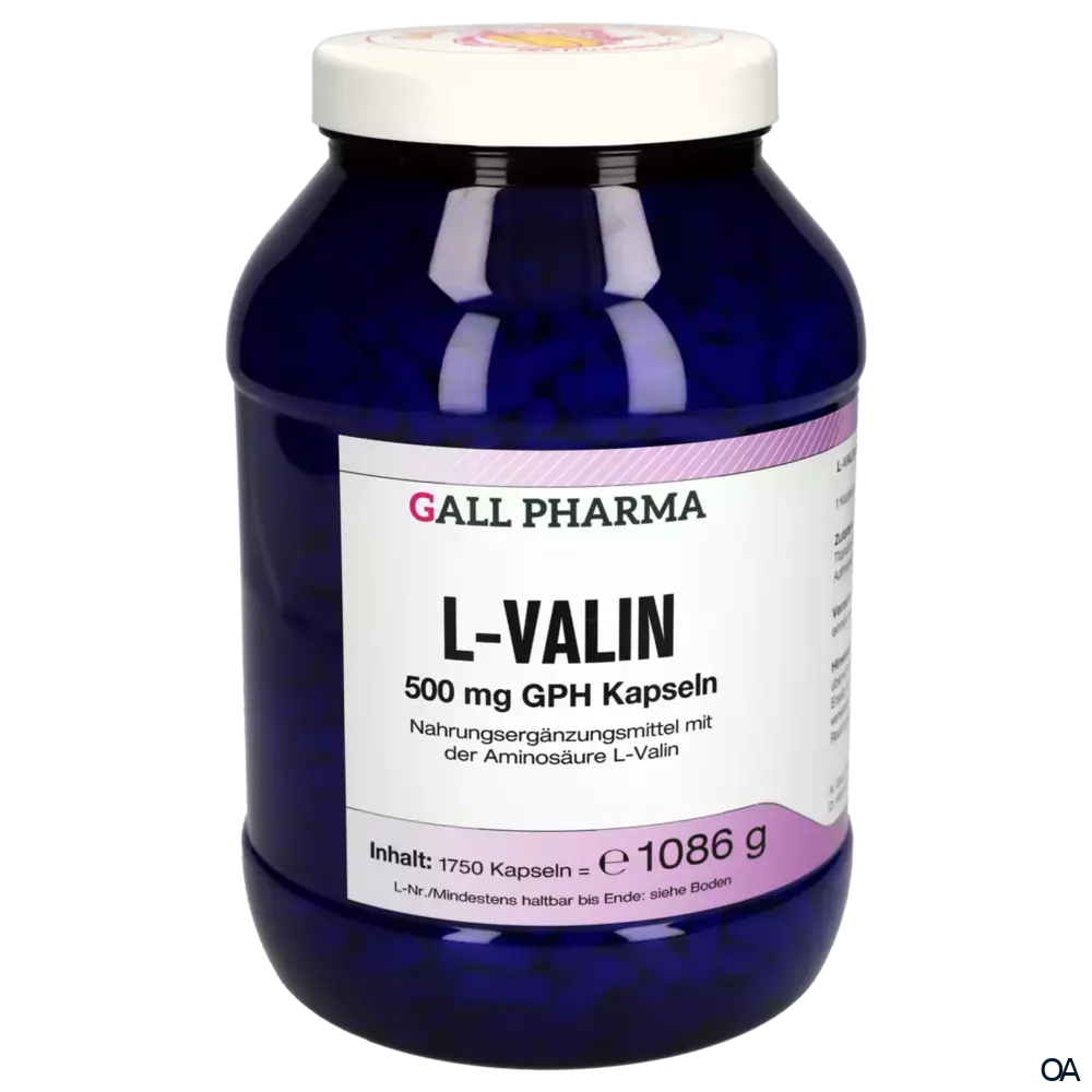 Gall Pharma L-Valin 500 mg Kapseln
