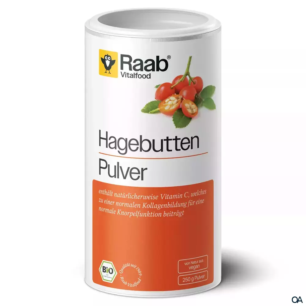 Raab® Vitalfood Bio Hagebutte Pulver