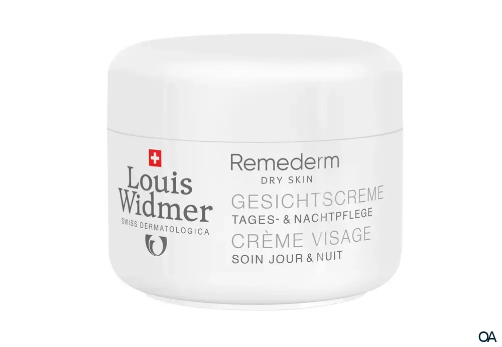 Louis Widmer Remederm Dry Skin Gesichtscreme - ohne Parfum