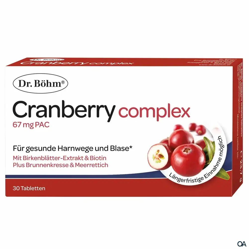 Dr. Böhm® Cranberry complex Tabletten Dr. Böhm® Cranberry complex Tabletten