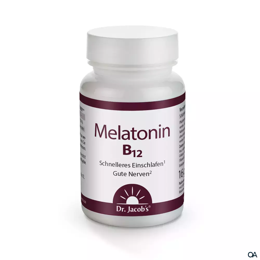 Dr. Jacob's Melatonin B12 Tabletten Dr. Jacob's Melatonin B12 Tabletten