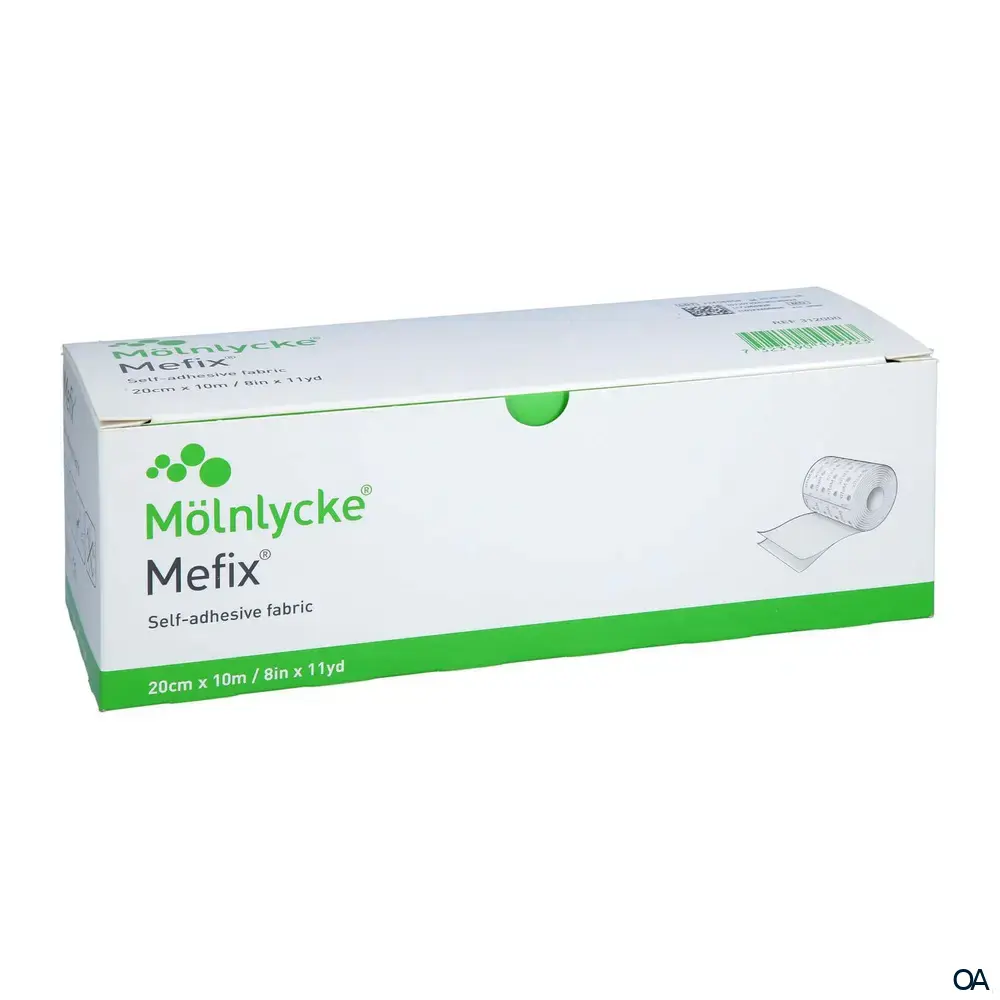 Mölnlycke Mefix® selbstklebendes Fixiervlies Rolle, 20 cm x 10 m