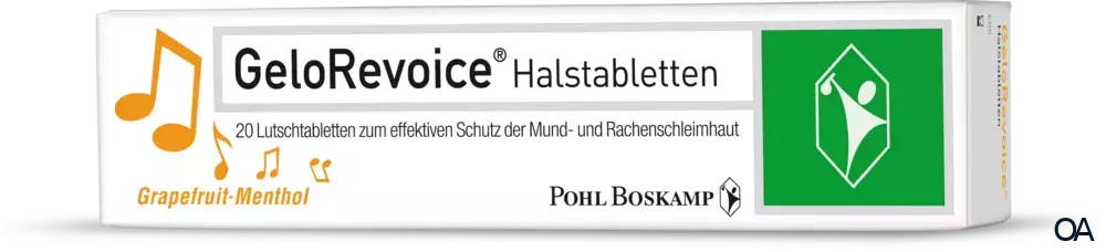 GeloRevoice® Halstabletten Grapefruit-Menthol GeloRevoice® Halstabletten Grapefruit-Menthol