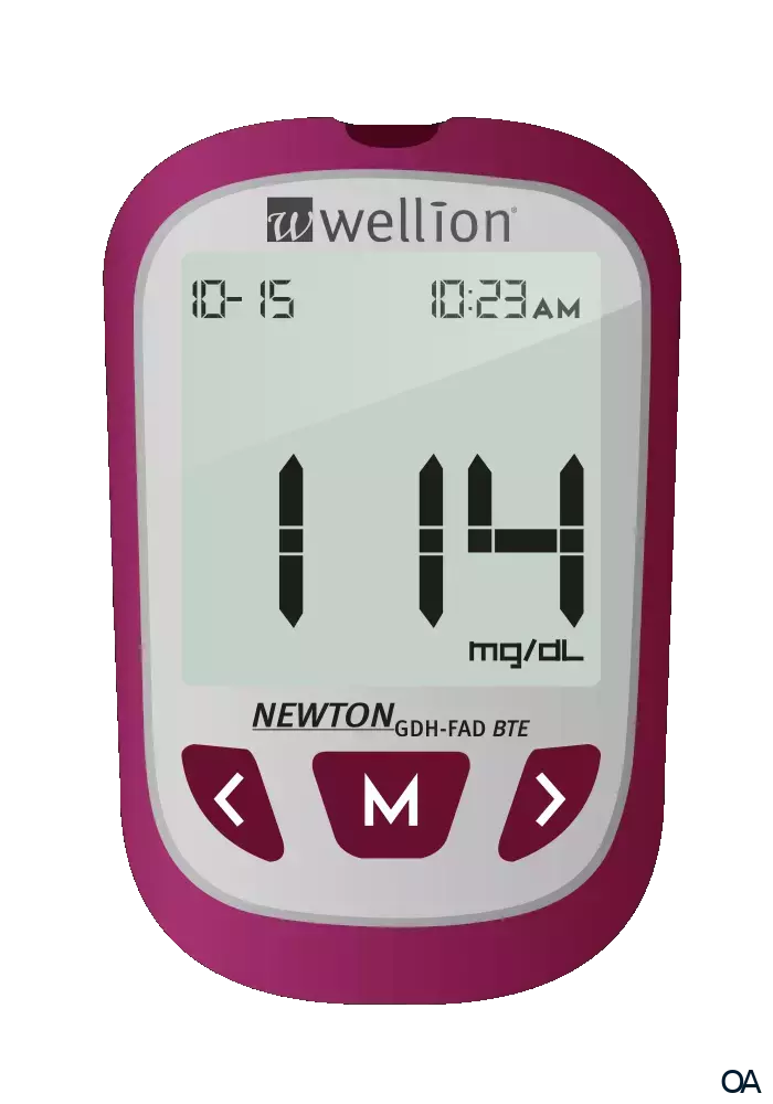 Wellion NEWTON GDH-FAD BTE Messgerät Wellion NEWTON GDH-FAD BTE Messgerät