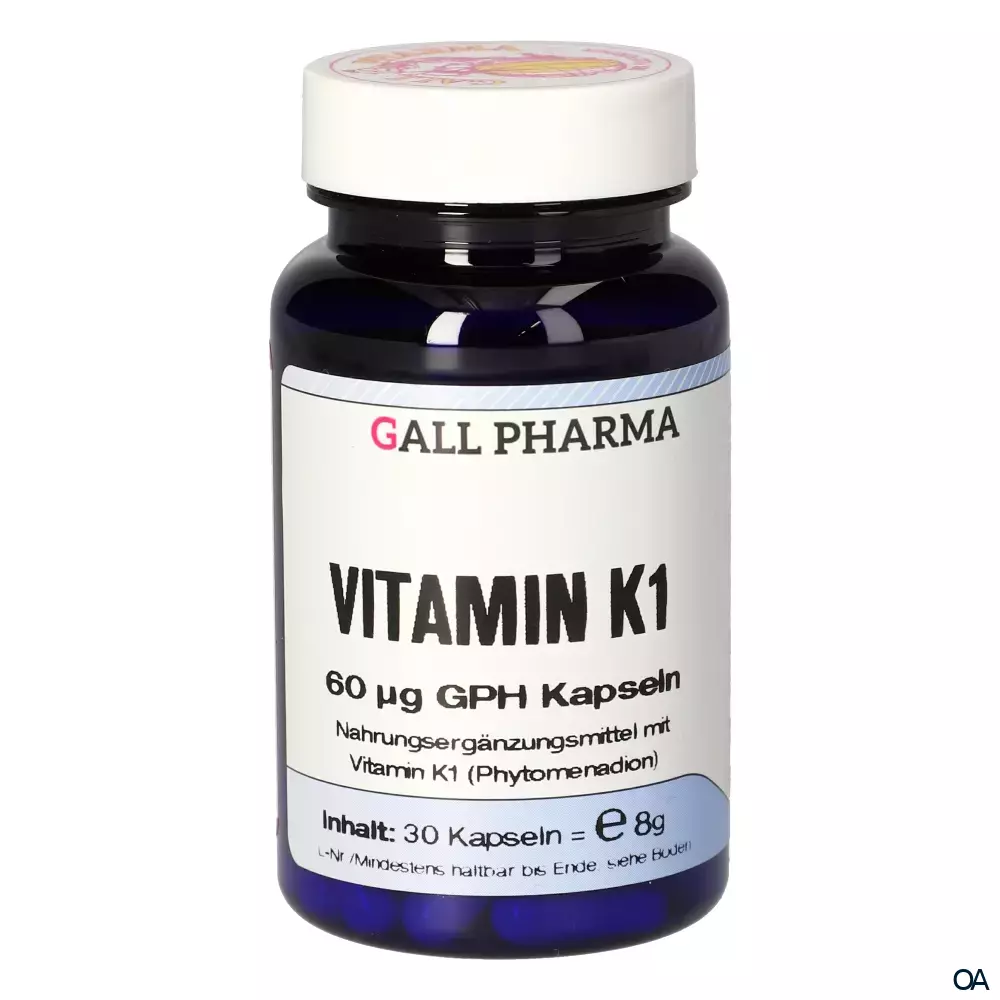 Gall Pharma Vitamin K1 60 µg Kapseln