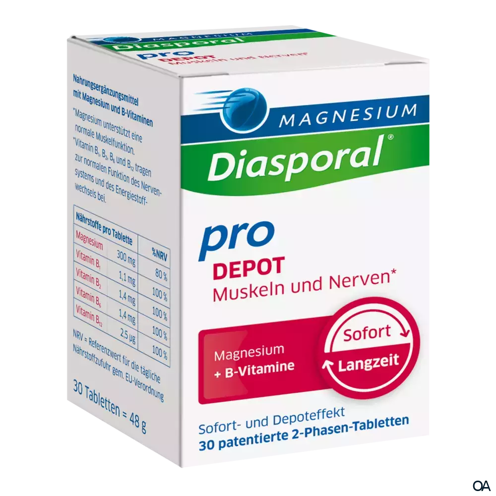 Magnesium Diasporal® Pro DEPOT Muskeln und Nerven* Tabletten