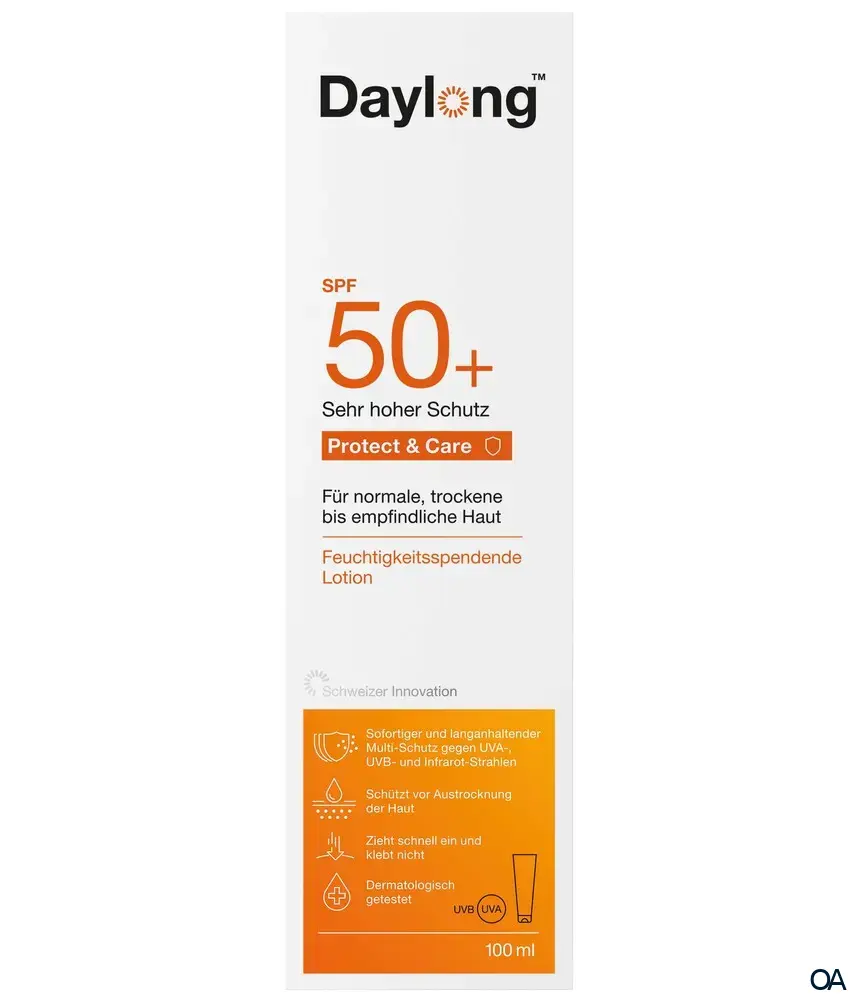 Daylong™ Protect & Care Lotion SPF 50+ Liposomale Lotion Daylong™ Protect & Care Lotion SPF 50+ Liposomale Lotion