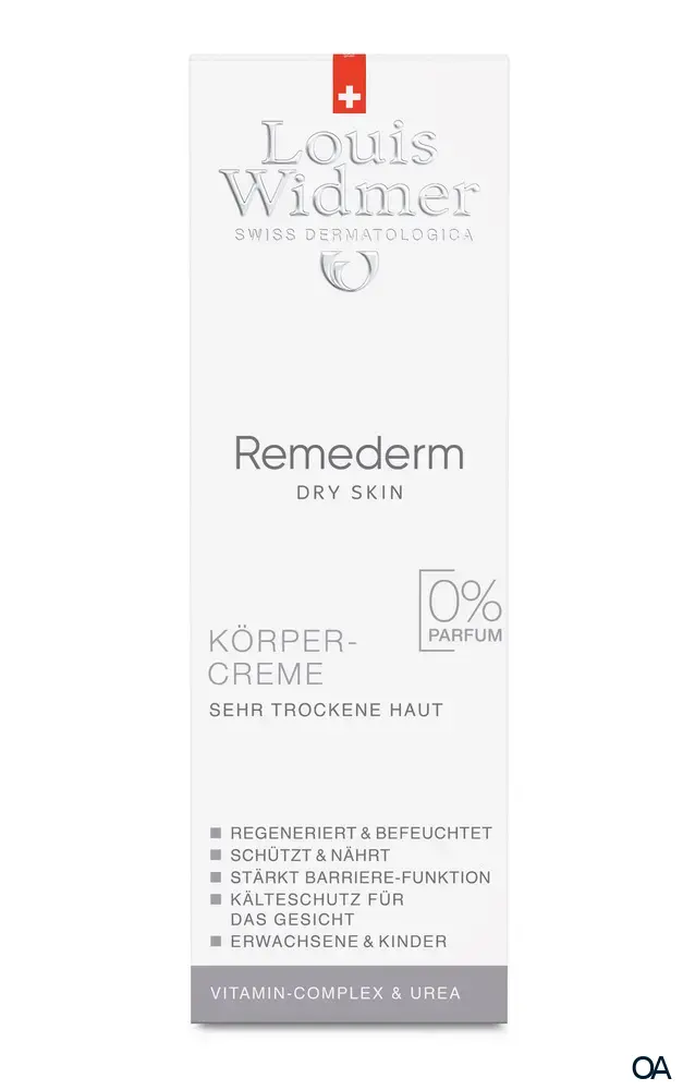 Louis Widmer Remederm Dry Skin Körpercreme - ohne Parfum